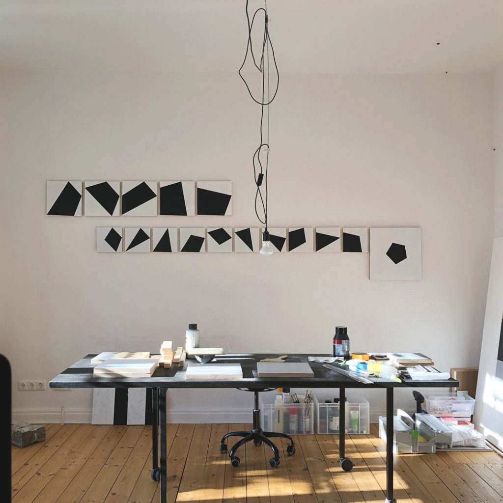 a snapshot of my studio